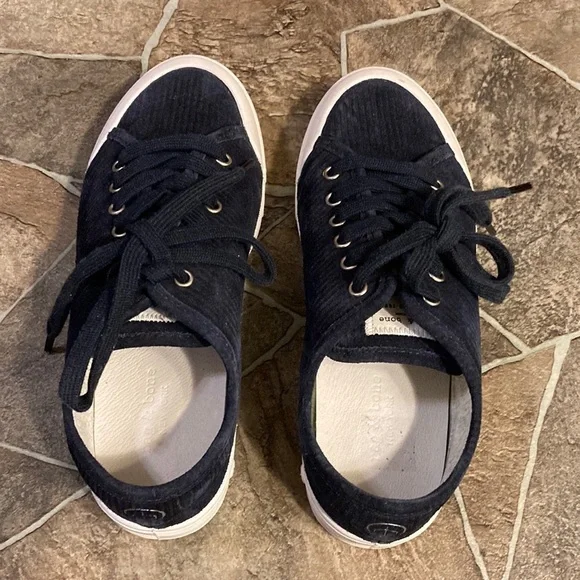 New Rag & Bone | Standard Issue Lace Up Sneaker in Navy Cord Sz 6.5 - Picture 6 of 14